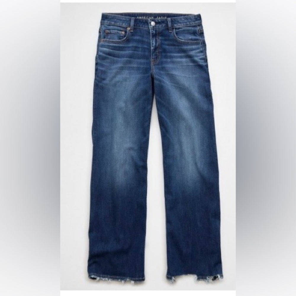 American Eagle Outfitters Low Rise Baggy Wide Leg 12 regular
